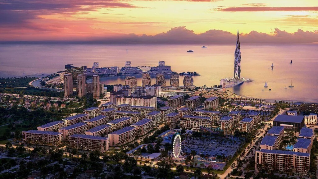Modern residential developments and skyscrapers in Baku - prime real estate investment opportunities 2026