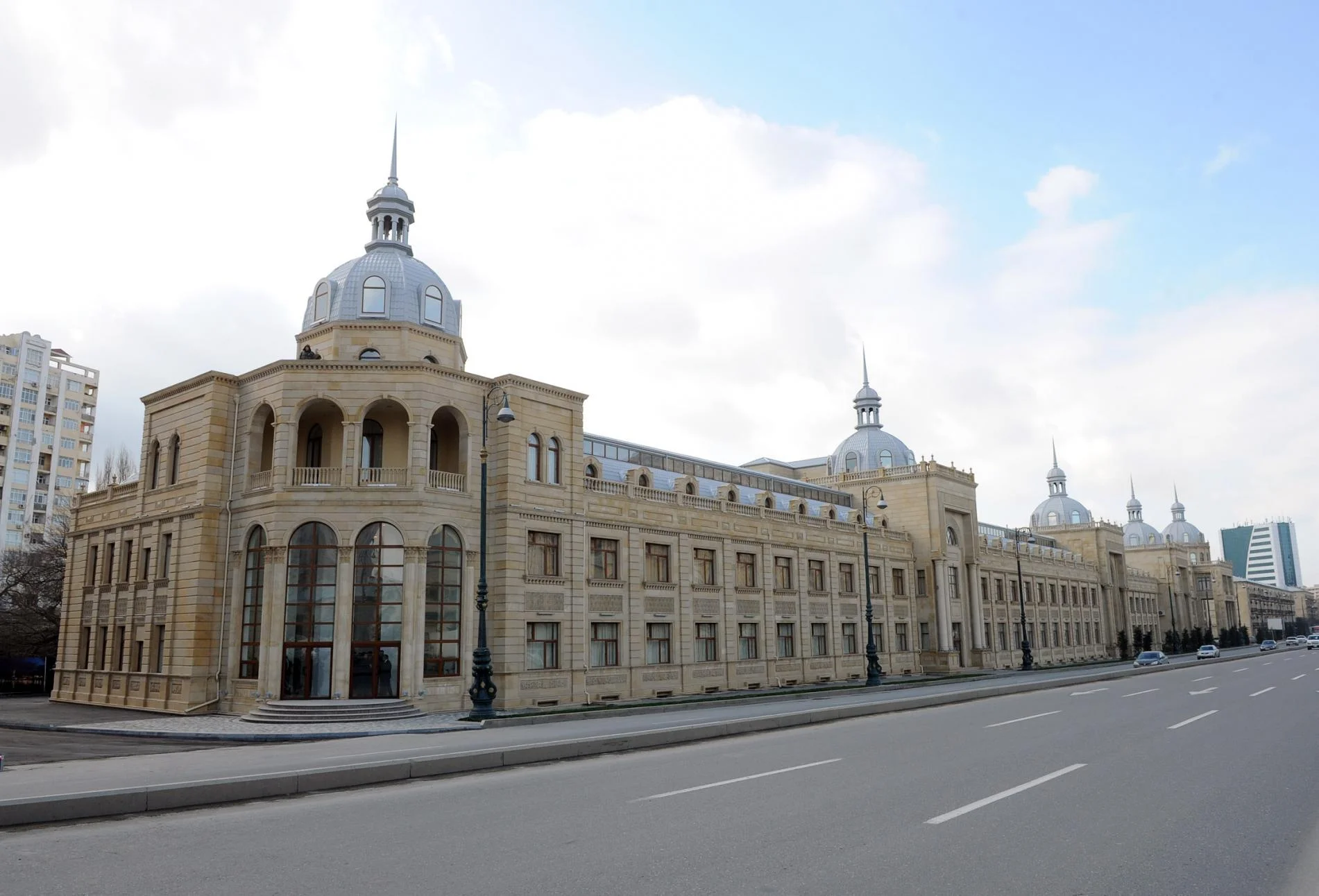 Azerbaijan State Academy of Fine Arts building and campus for international students