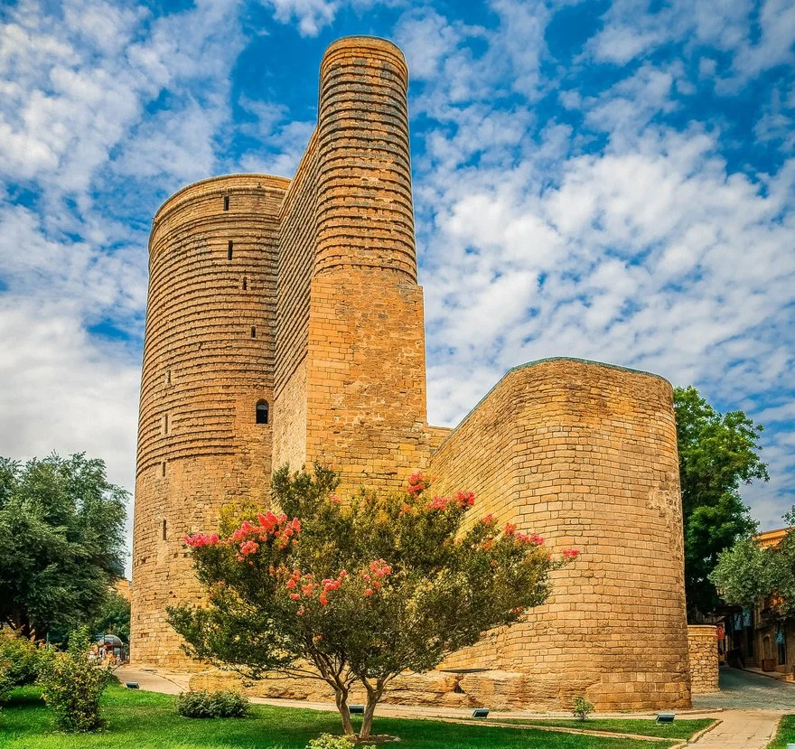 The Maiden Tower (Qiz Qalasi) UNESCO World Heritage site Baku