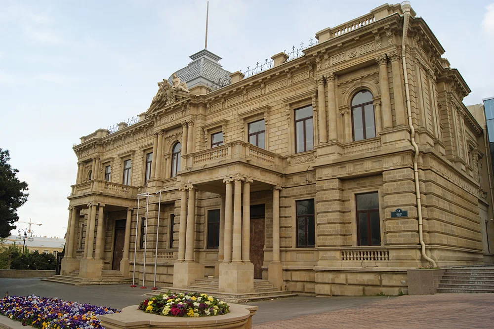 National Art Museum of Azerbaijan historical building Baku